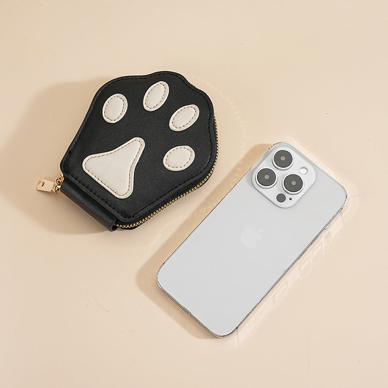 Women's Cat Palm Fashion Cartoon Light Luxury Card Holder