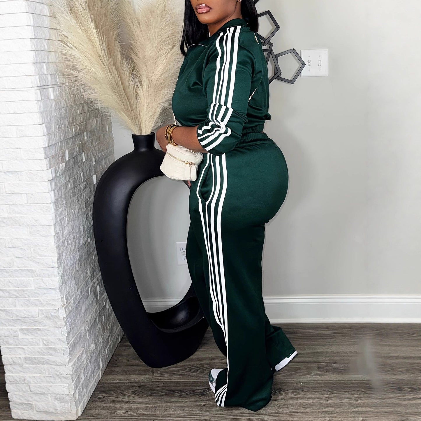 Women's Comfortable Casual Personality Fashion Two-piece Suits