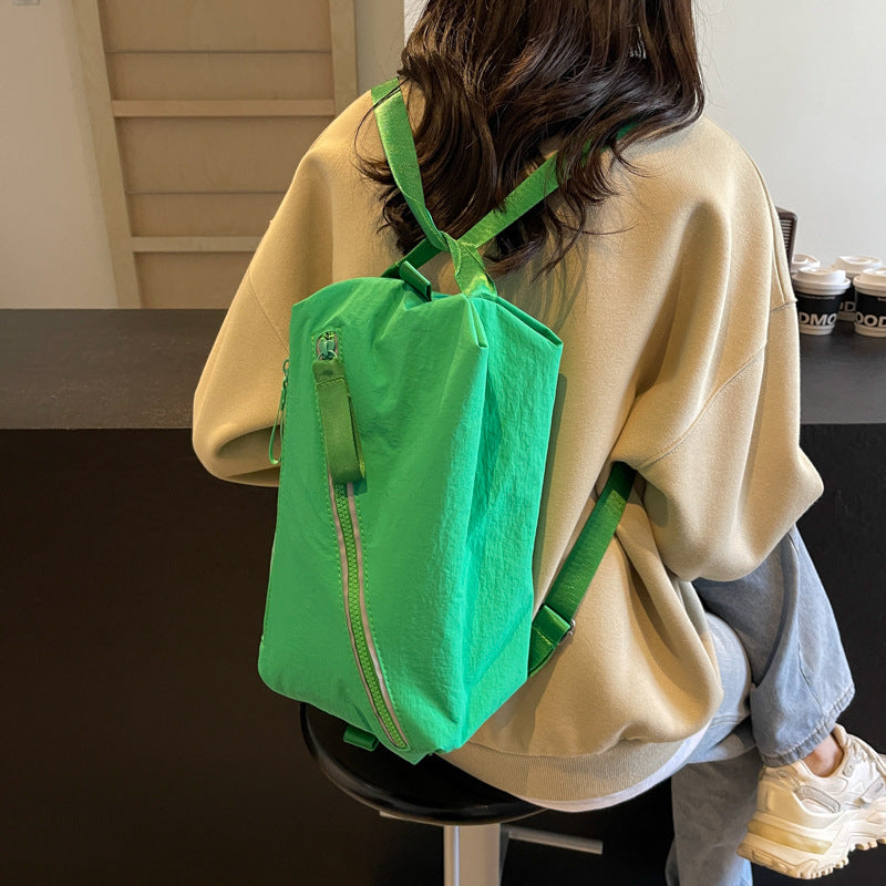 Portable Female Printable Two Shoulders Fashionable Sports Backpacks