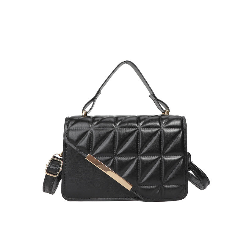 Women's Diamond Embroidery Thread Fashion Pouches Simple Crossbody Bags