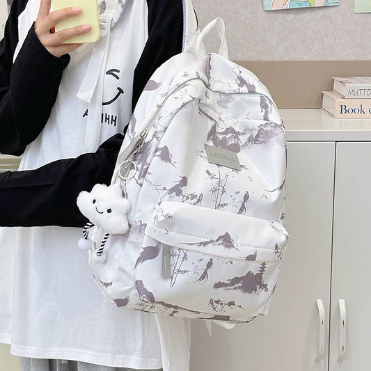 Female College Good-looking Lightweight Large Capacity Backpacks