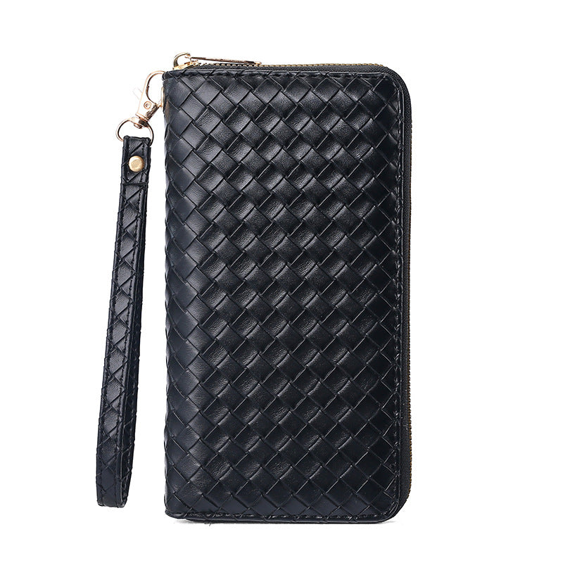 Trendy Long Premium Organ Zipper Unisex Card Holder