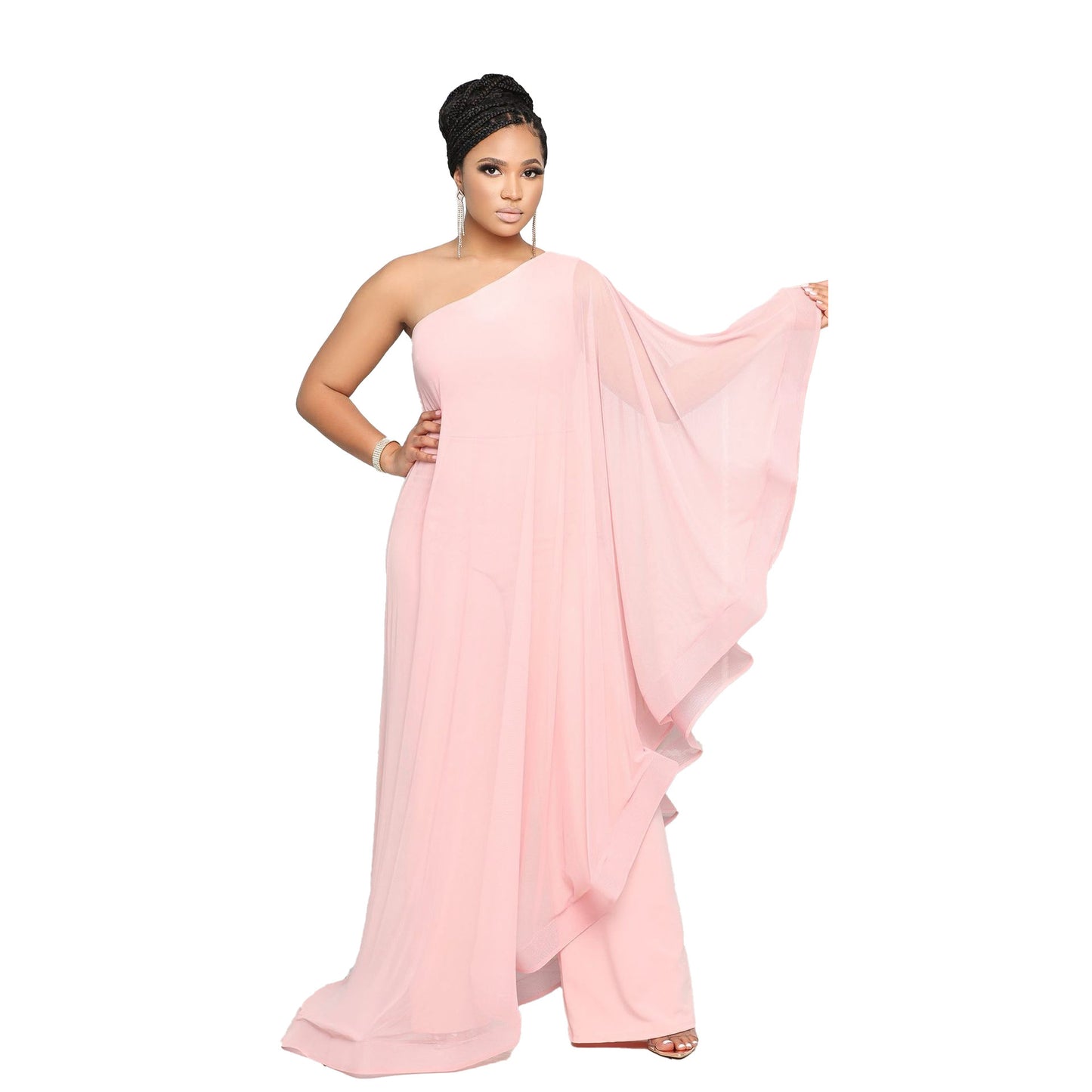 Classy Comfortable Sexy Sleeveless Stitching Stretch Suits