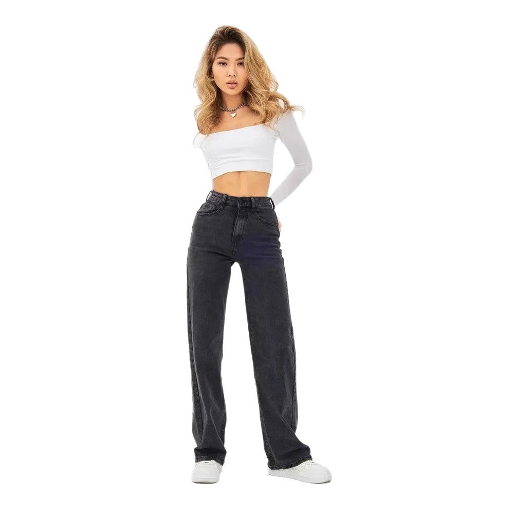 Women's New Charming Creative Russian Mop Jeans