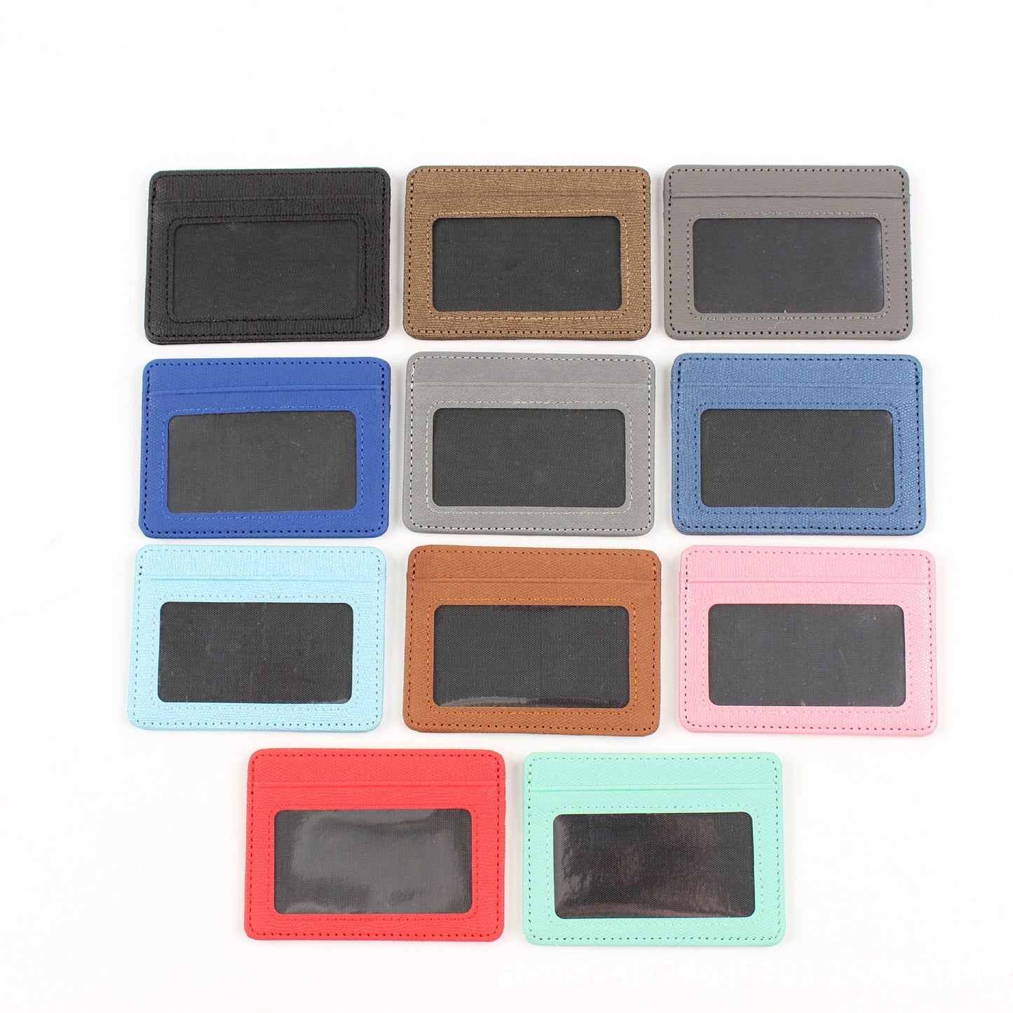 Versatile Leather Change Credit Mini Lightweight Card Holder