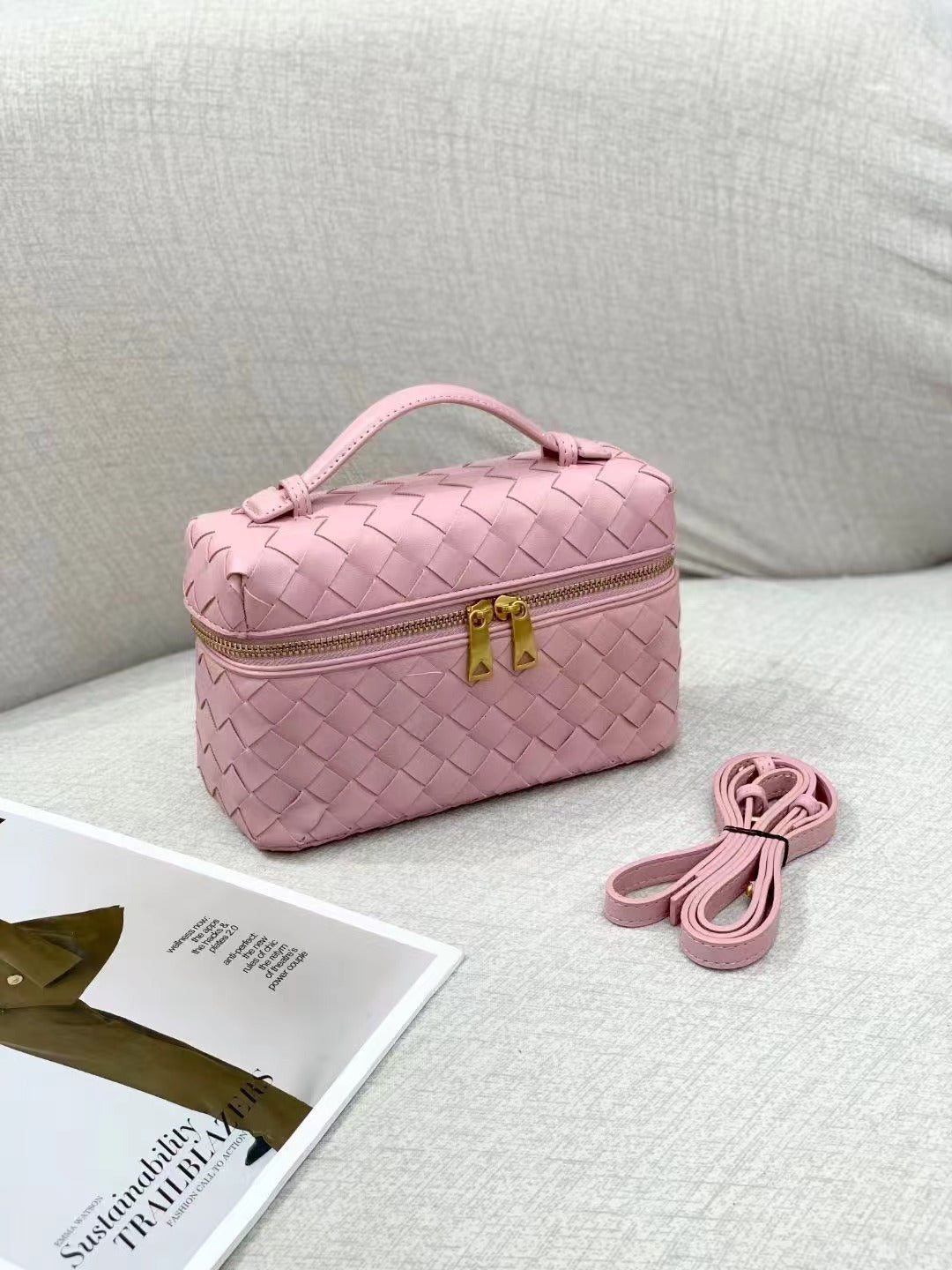 Casual Box Rhombus Chain Western Fashion Handbags