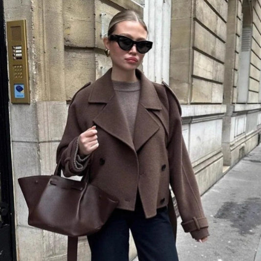 Women's Classy Durable Attractive Fashion Woolen Coats