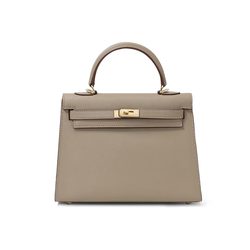 Women's Fashion Kelly Fashionable High-grade Portable Genuine Handbags
