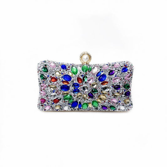 Rhinestone Shiny Dinner Diamond Banquet Clutch Evening Bags