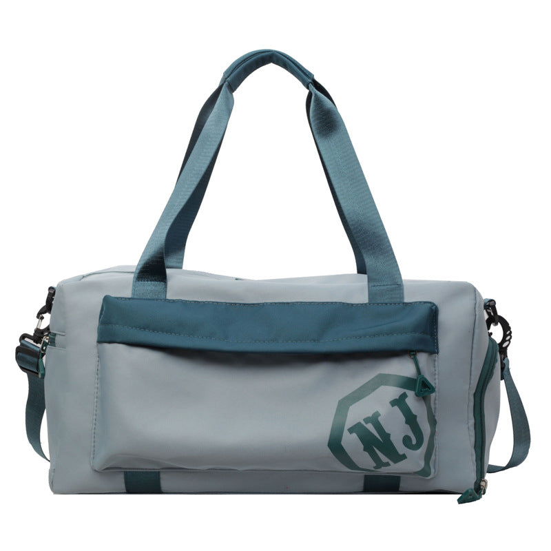 Women's Contrast Color Short-distance Portable Out Yoga Travel Bags