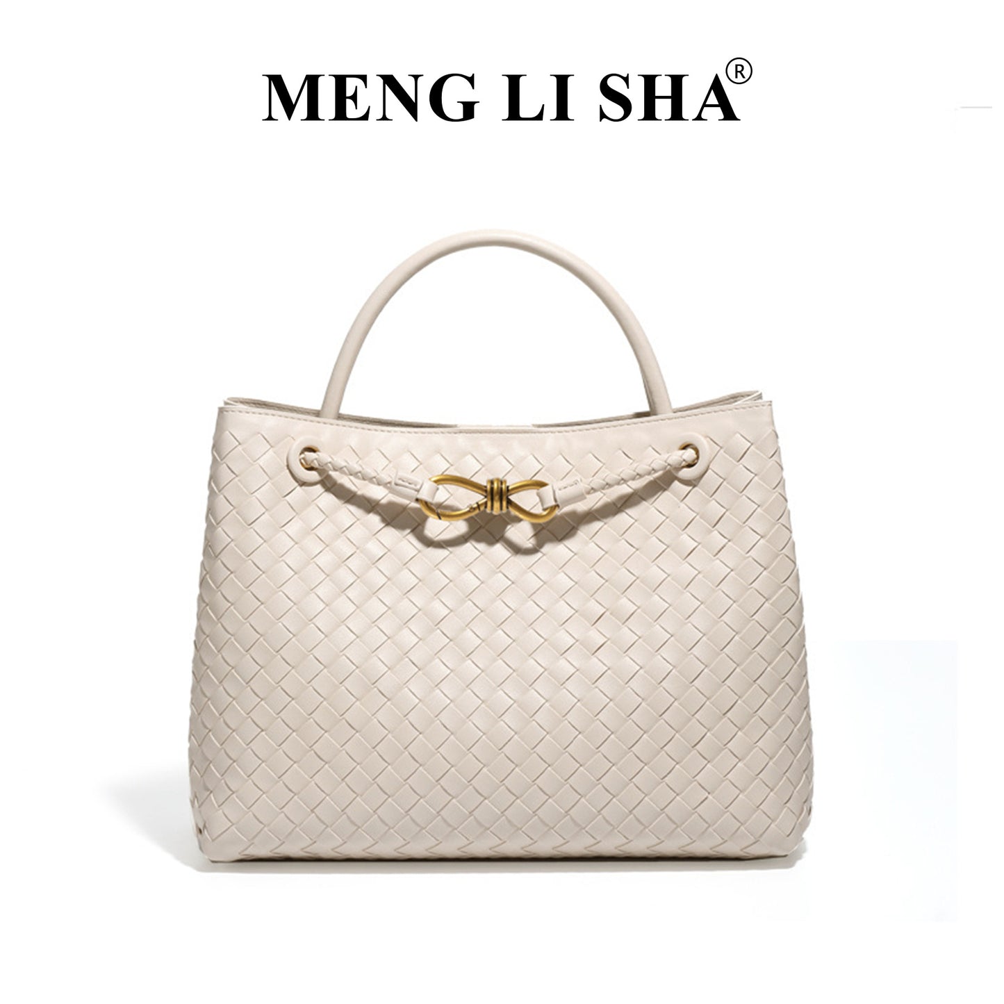 Women's Simple Graceful Handmade Woven Large Capacity Handbags