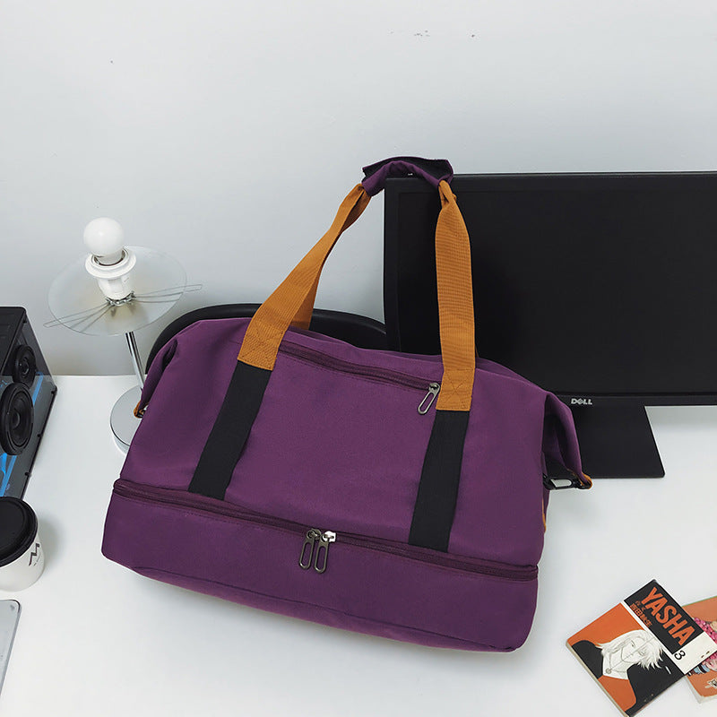 Dry Wet Separation Independent Shoe Warehouse Oxford Travel Bags