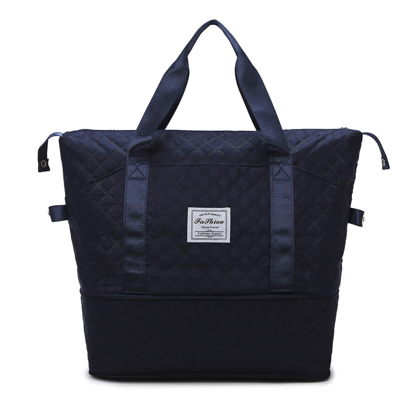 Dry Wet Separation Rhombus Pending Portable Pouch Bags