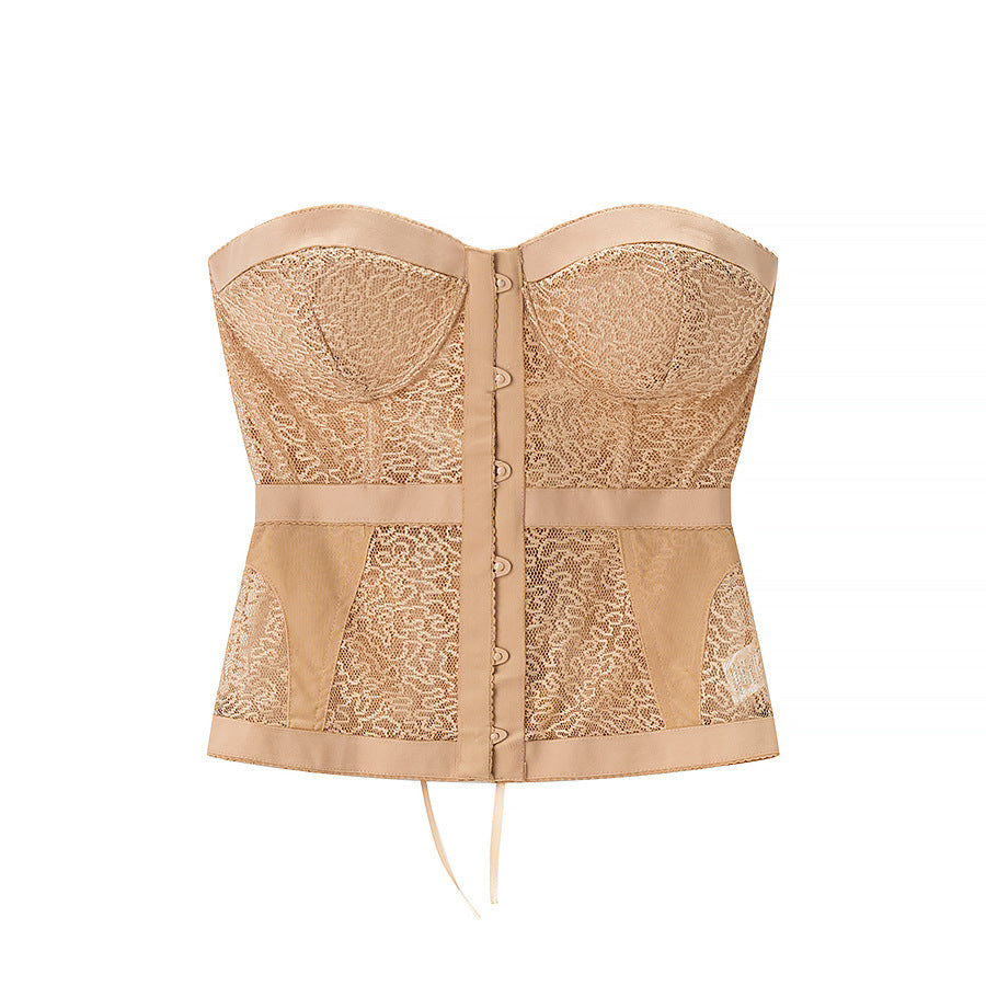 Women's Elegant Sexy Corset Fishbone Tube Tops