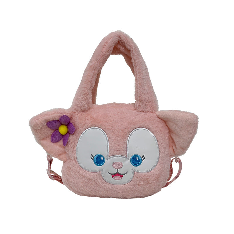 Plush Cute Cartoon Crane Machines Doll Purses
