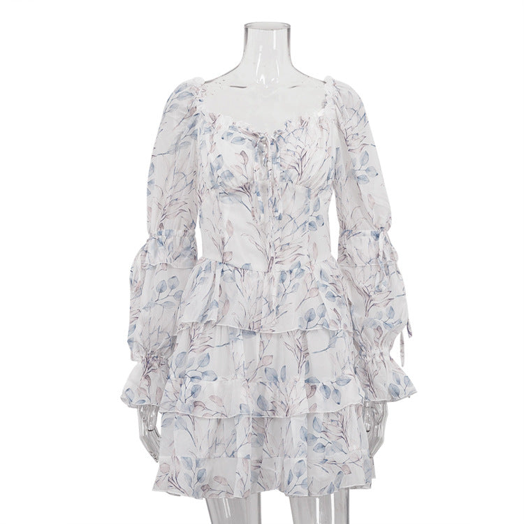 Dress Woman Long Sleeve High Sense Dresses