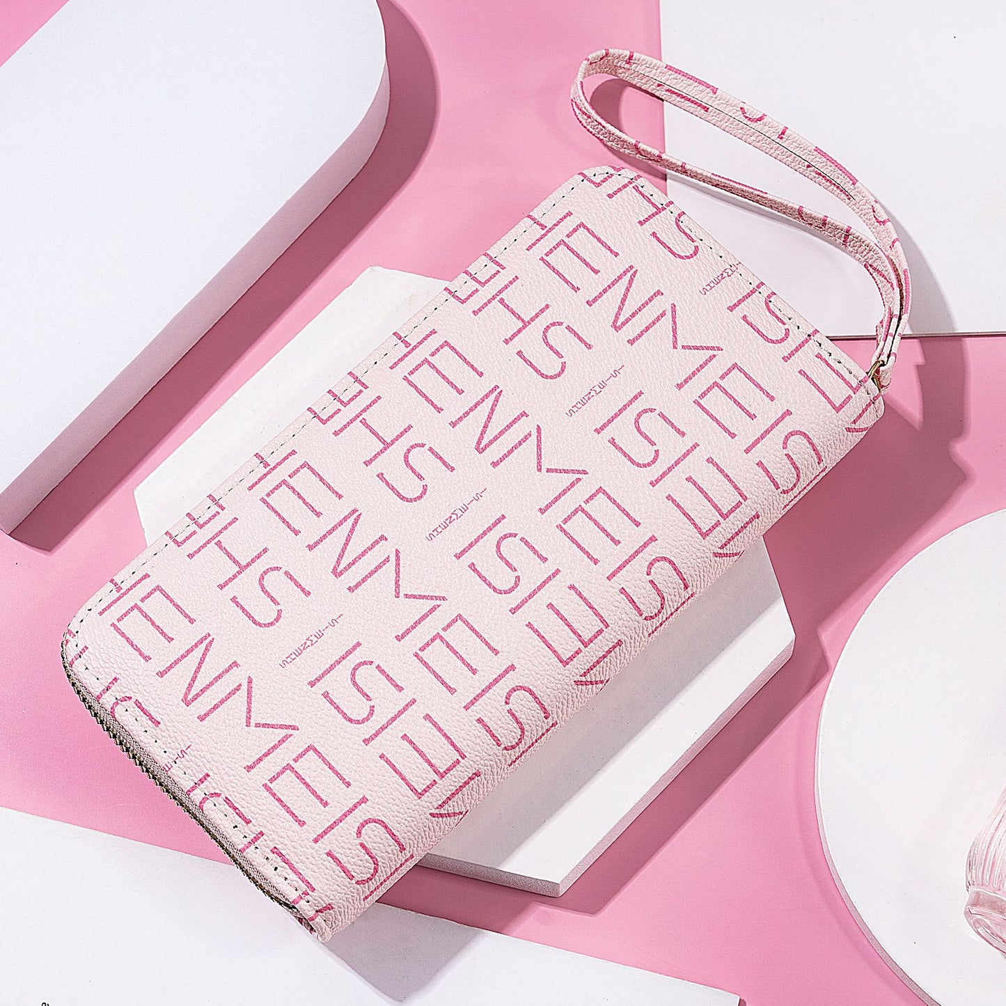 Women's Korean Style Wrist Son Mother Long Zipper Ladies Wallets