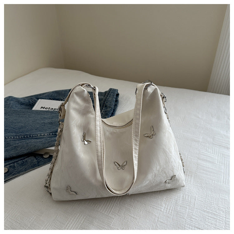 Capacity Butterfly Western Style Fashion Commuter Shoulder Bags