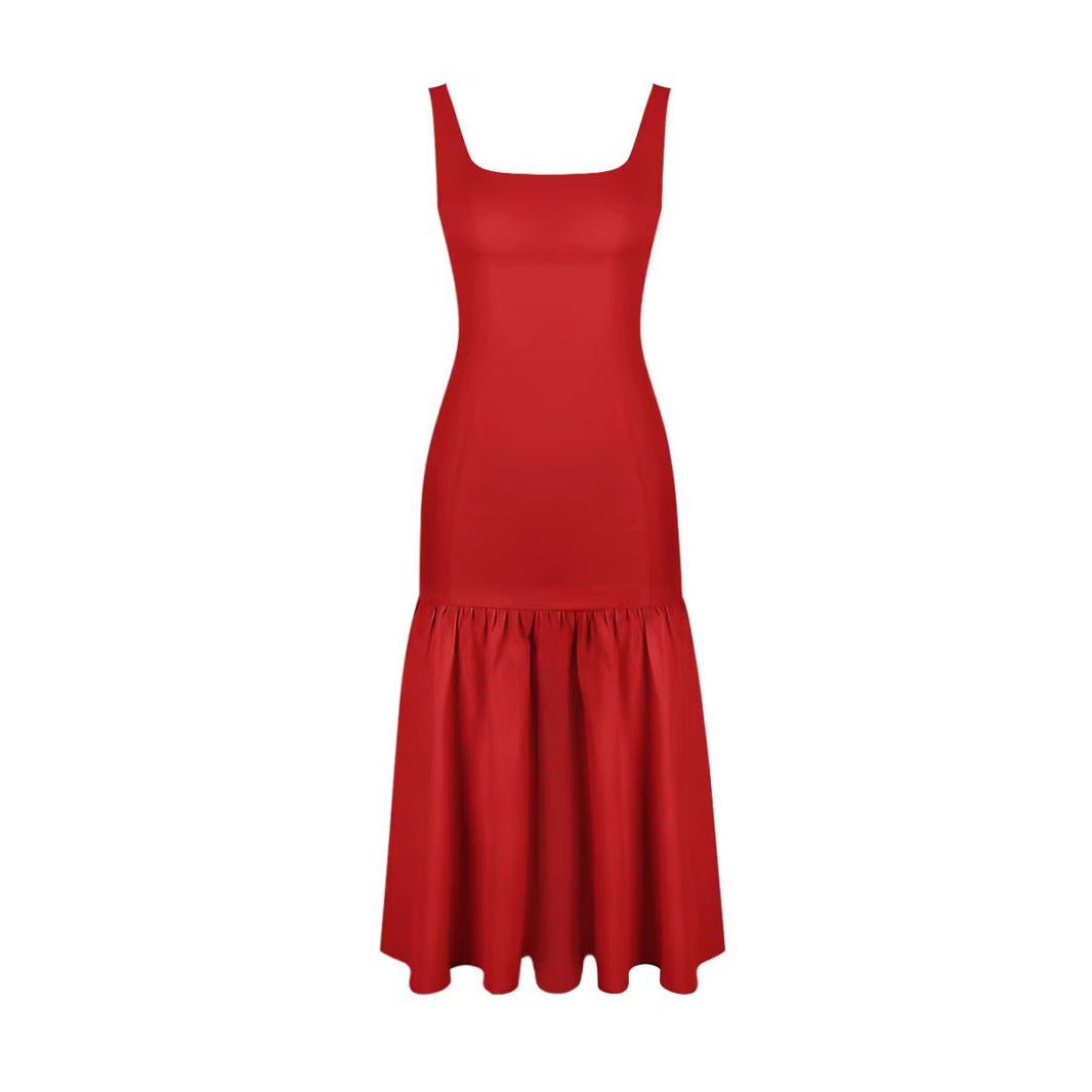 Women's Backless Loose Temperament French Popular Today Fashion Summer Dresses