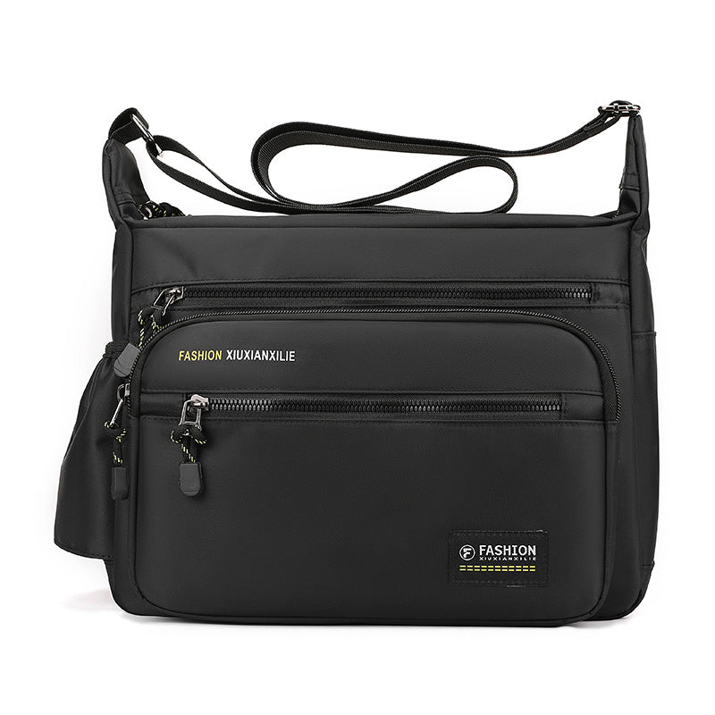 Men's Oxford Cloth Large Capacity Waterproof Leisure Men's Shoulder Bags