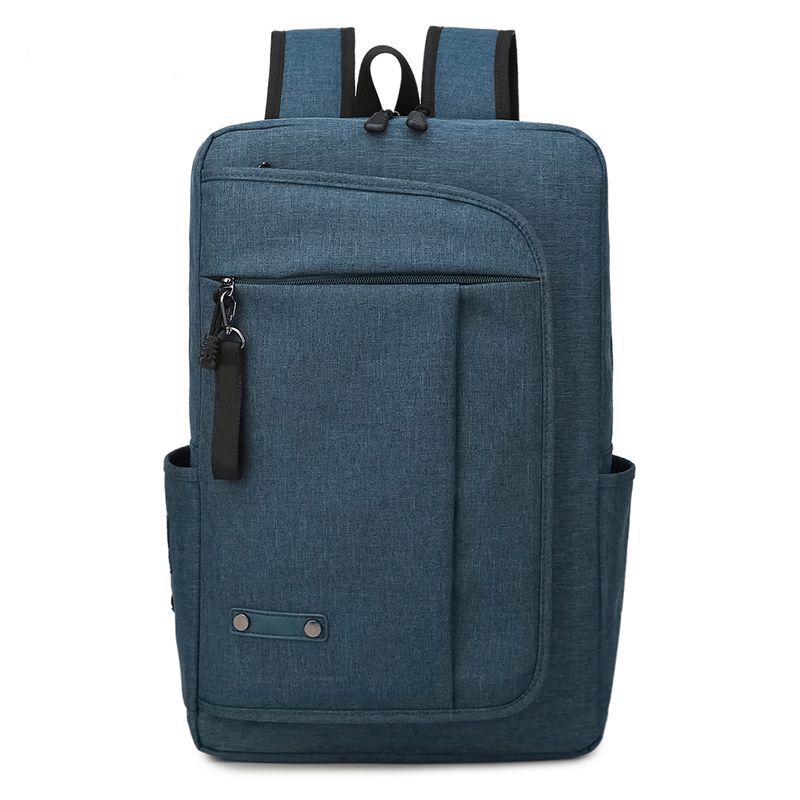 Men's Large Capacity Waterproof Document Silk Screen Backpacks