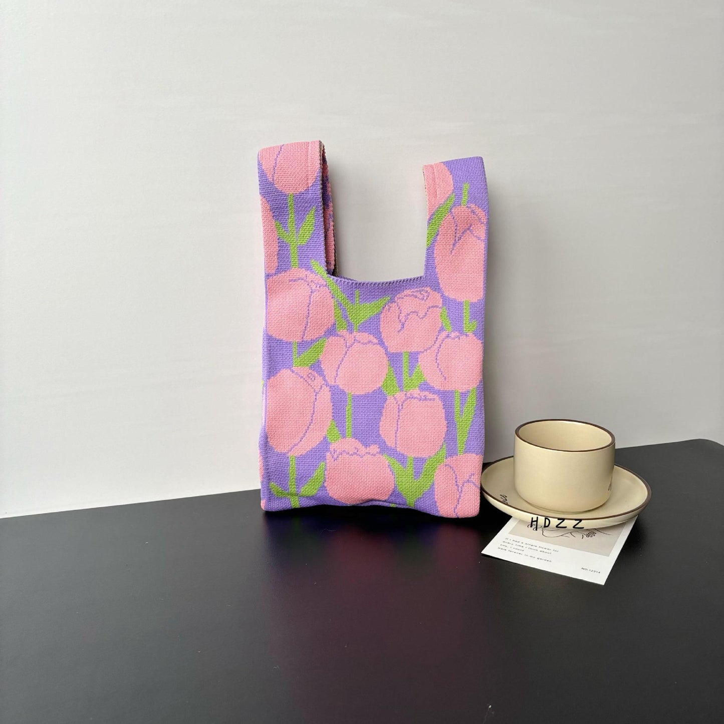 Cartoon Wrist Large Capacity Minority Hand Handbags