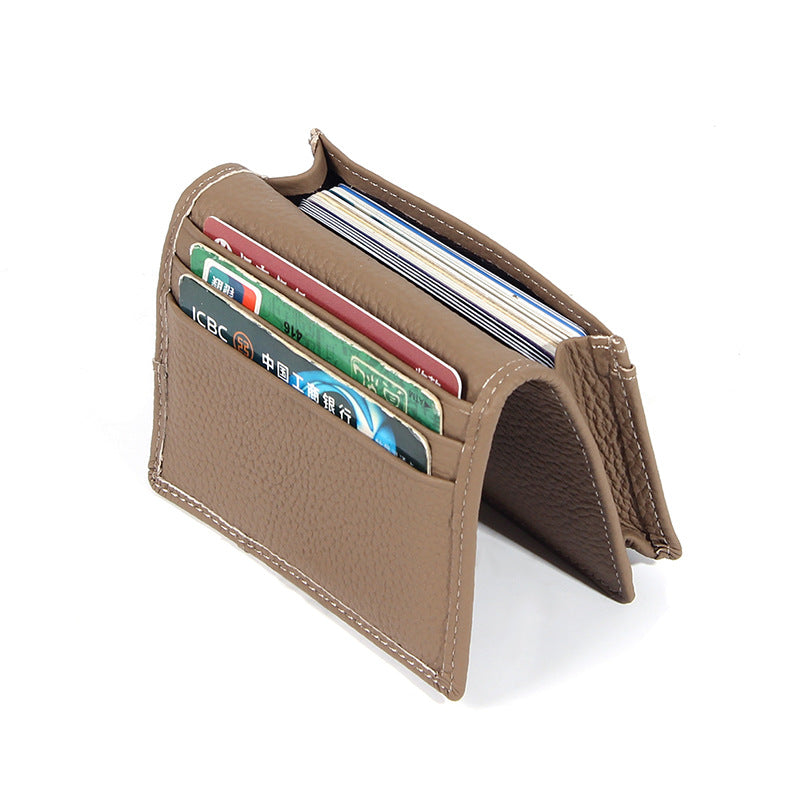 Light-weight Thin Simple Large Capacity Certificate Card Holder