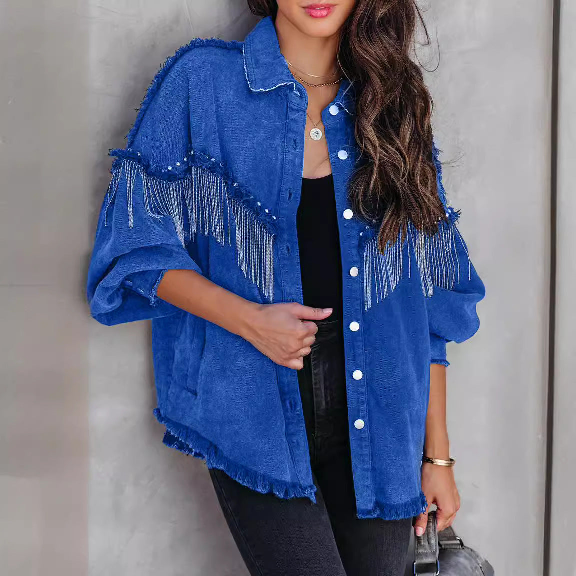 Wind Chain Rivet Street Fashion Single-breasted Jackets