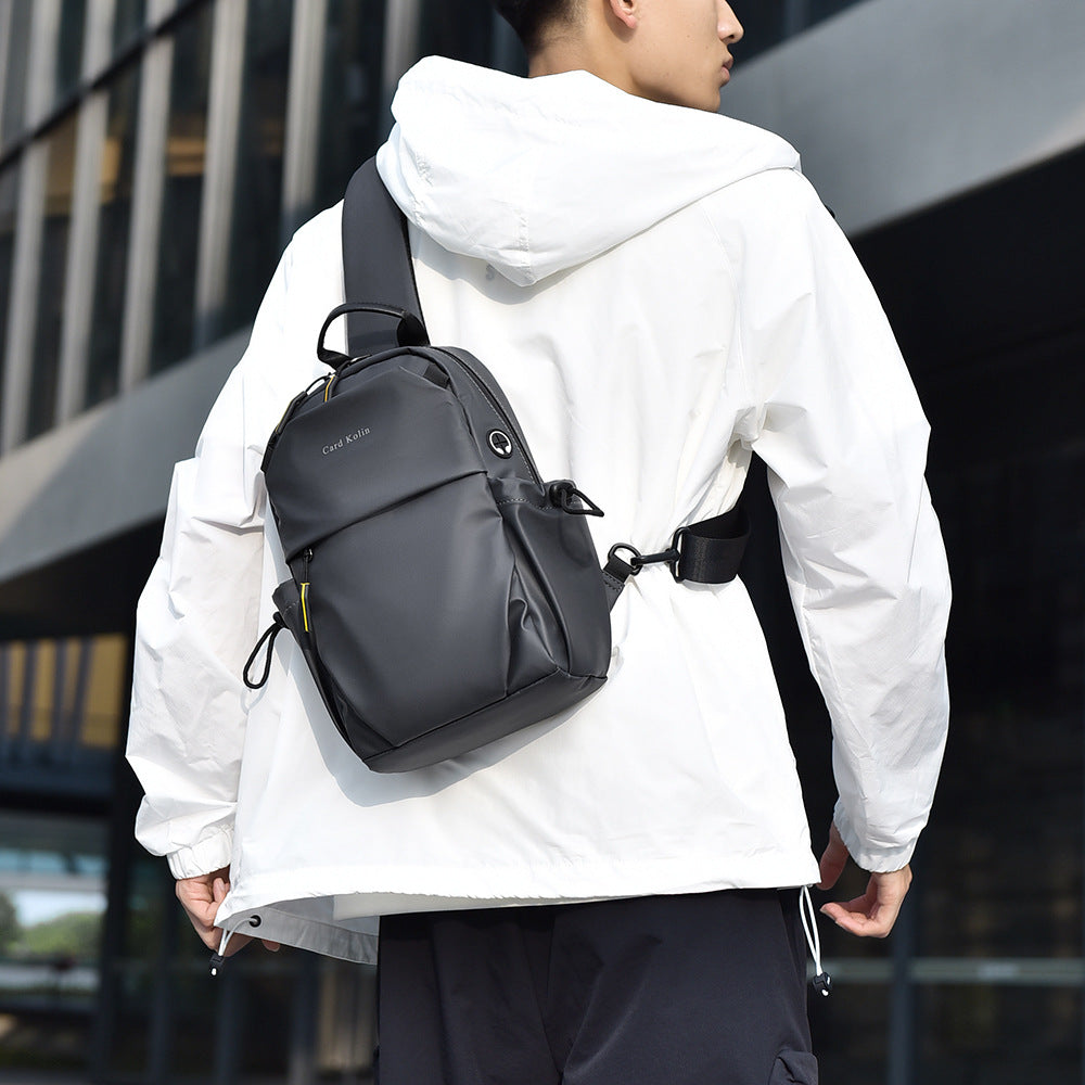 Men's Simple Large Capacity Trendy Commuter Bags