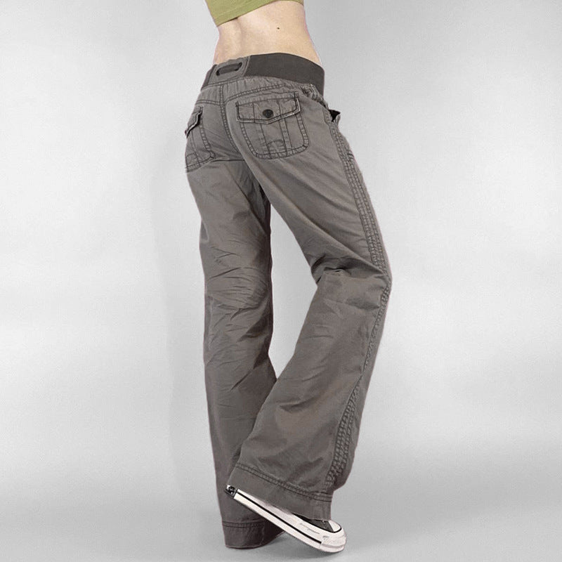 Women's Slim Fit Slimming Work Clothes Trousers Jeans