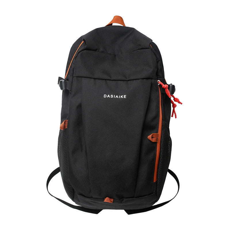 Women's & Men's & Hiking Leisure Large Capacity Couple Middle School Students' Schoolbags