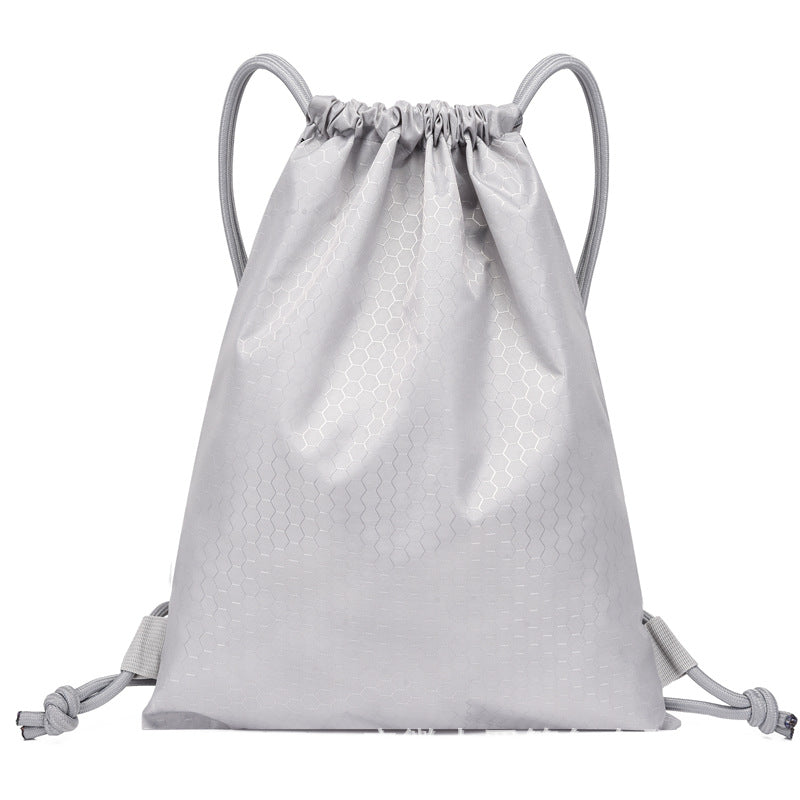 Fiber Oxford Cloth Drawstring Basketball Buggy Backpacks