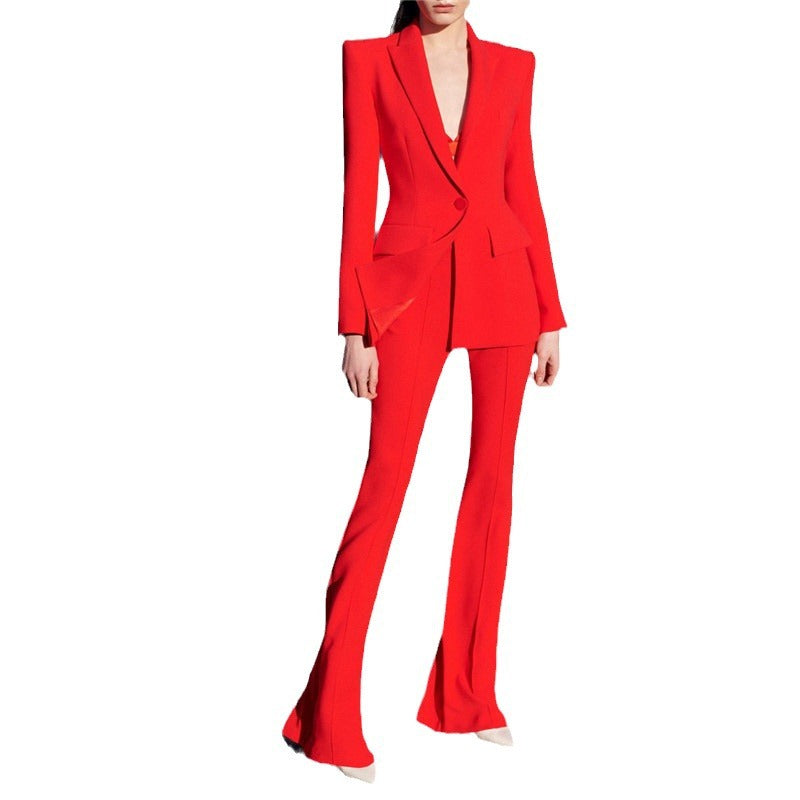 Business Wear Fashion One Button Cloth Suits