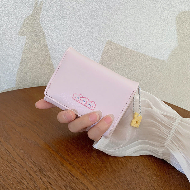 Women's Innovative Graceful High-grade Short Multifunctional Coin Purses