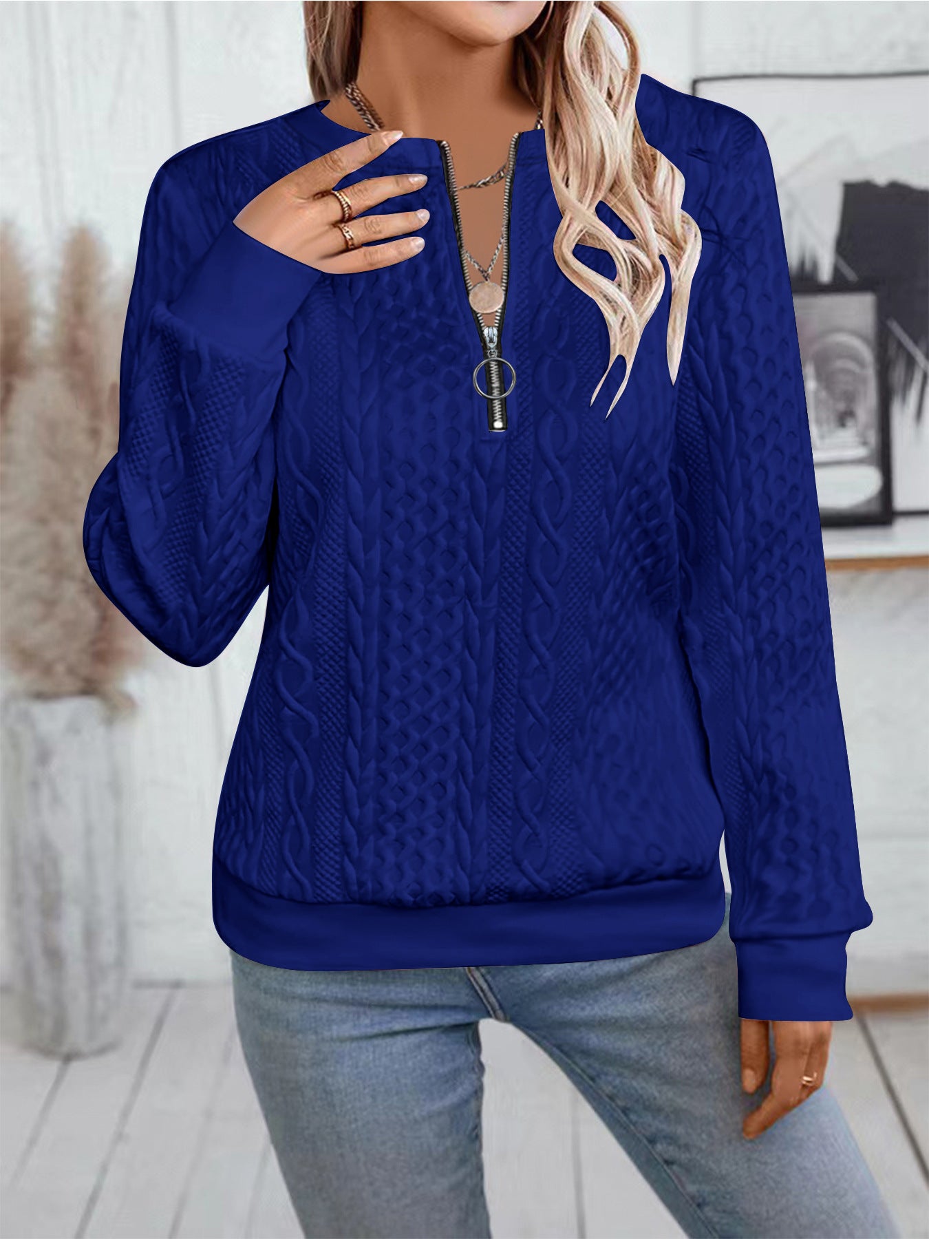 Trendy Durable Casual Neckline Zipper Sleeve Shorts