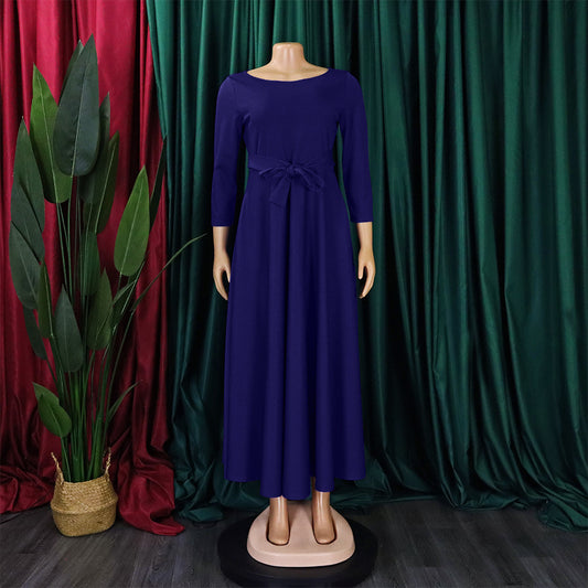 Women's Dress Mid-length Large Swing Elegant Fashion Dresses