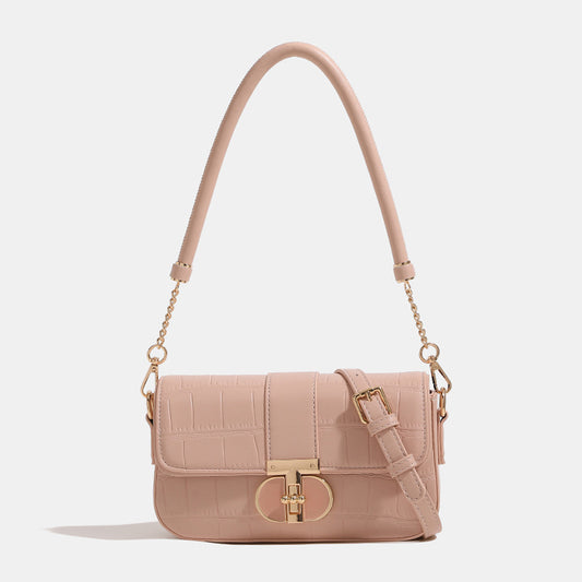 Women's French Style Oolong Underarm High Sense Crossbody Bags