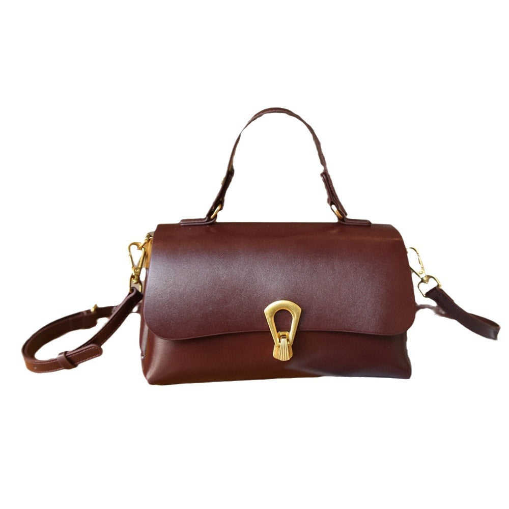 Beautiful Women's Genuine Leather Portable Vegetable Crossbody Bags