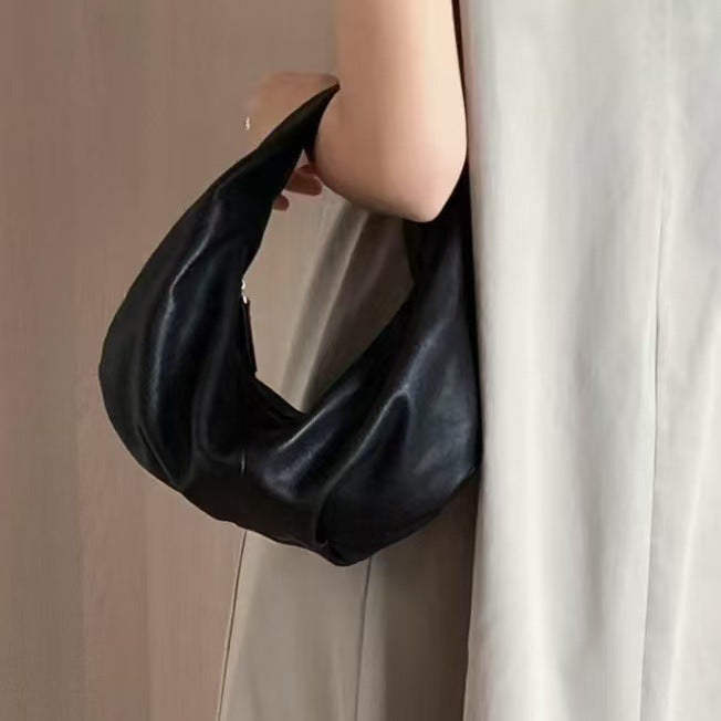 Women's Sheepskin Cloud Genuine Leather High-grade Portable Small Square Bags