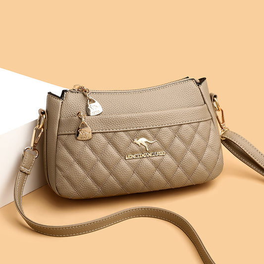 Women's Versatile Pretty Embroidery Thread Mom Shoulder Bags