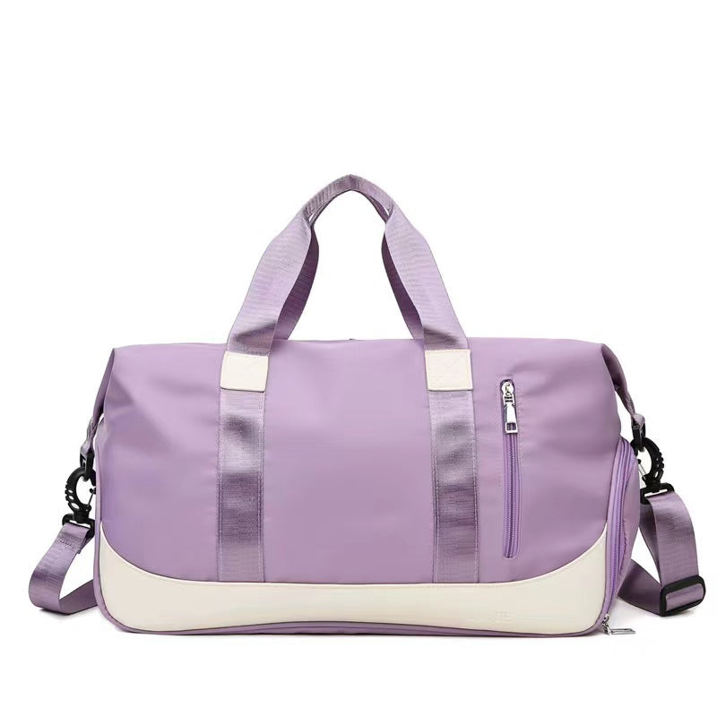 Yoga Dry Wet Separation Coverable Short-distance Large Travel Bags