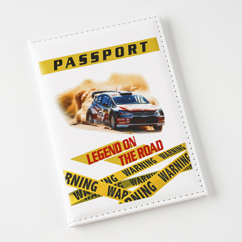 Challenge Blood Style Creative Passport Cover Card Holder