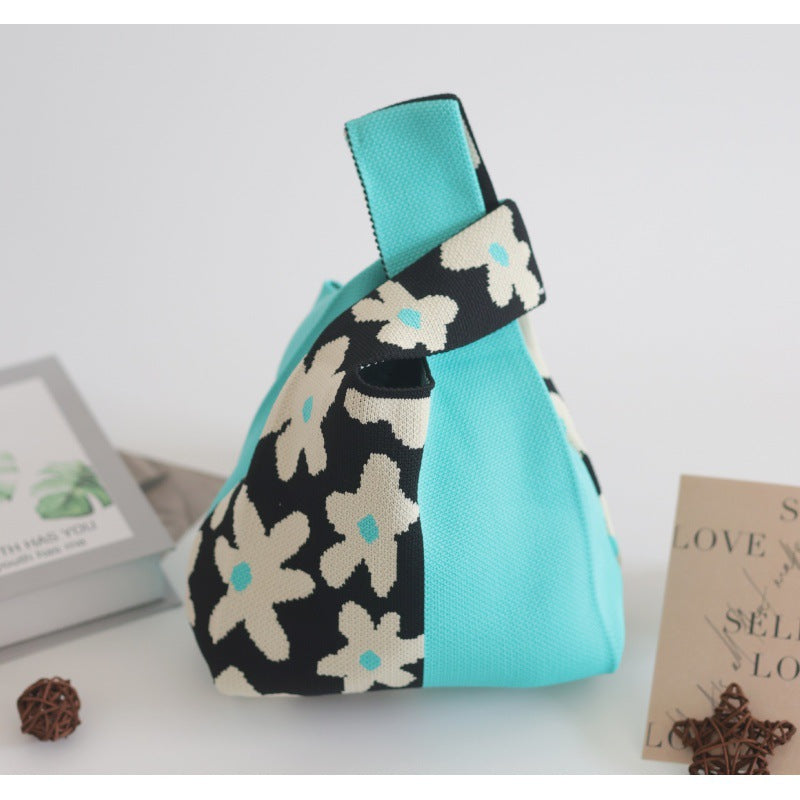 Women's Knitted Woven Vest Simple Gift Handbags