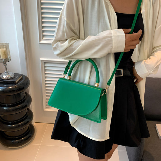 Texture Trendy Retro Modern Popular Solid Shoulder Bags