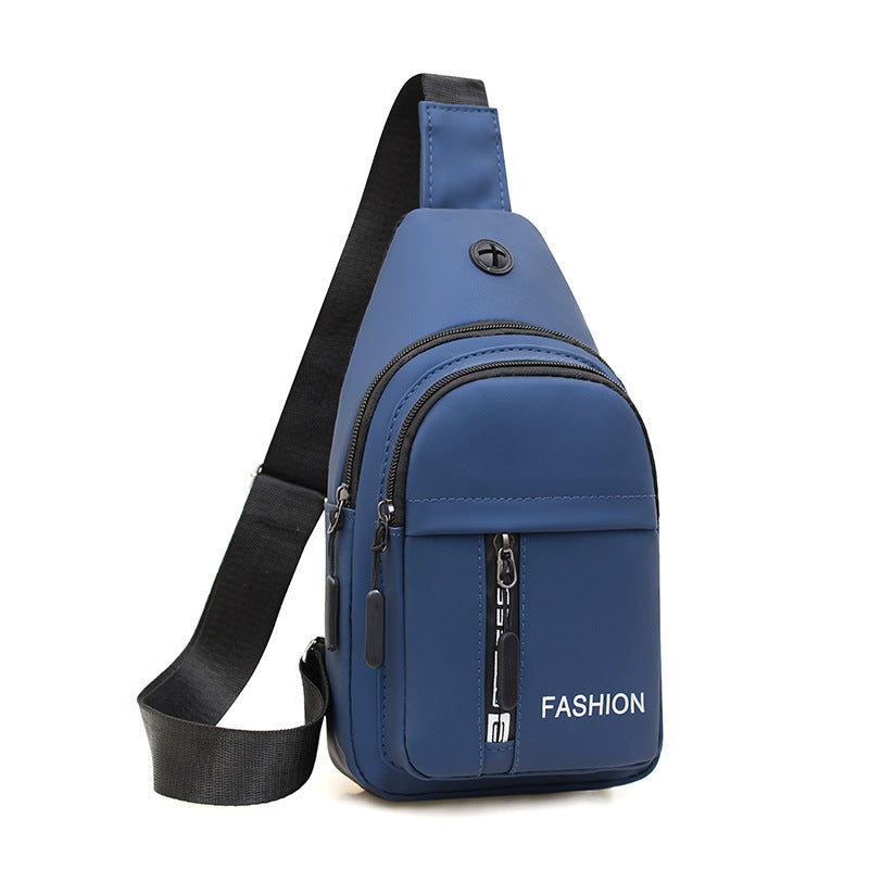 Men's Graceful Waterproof Portable For Derm Men's Chest Bags