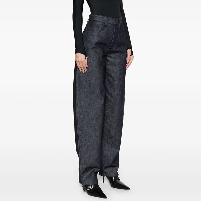 Women's Personality Autumn Fashion Temperament Leisure Style Jeans