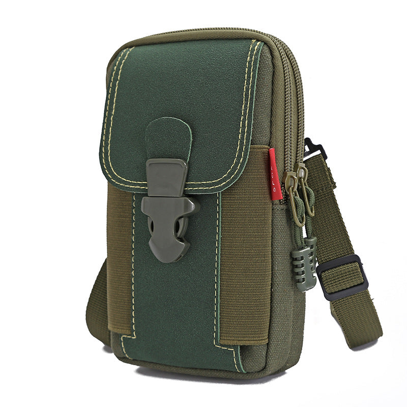 Men's Graceful Creative Cell Activities Canvas Men's Waist Packs