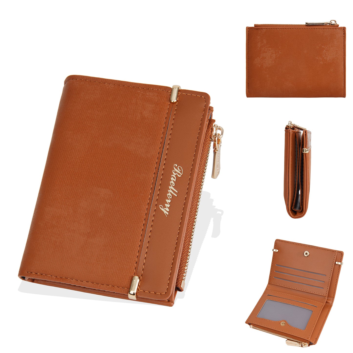 Women's Short High Sense Multiple Slots Pocket Ladies Wallets