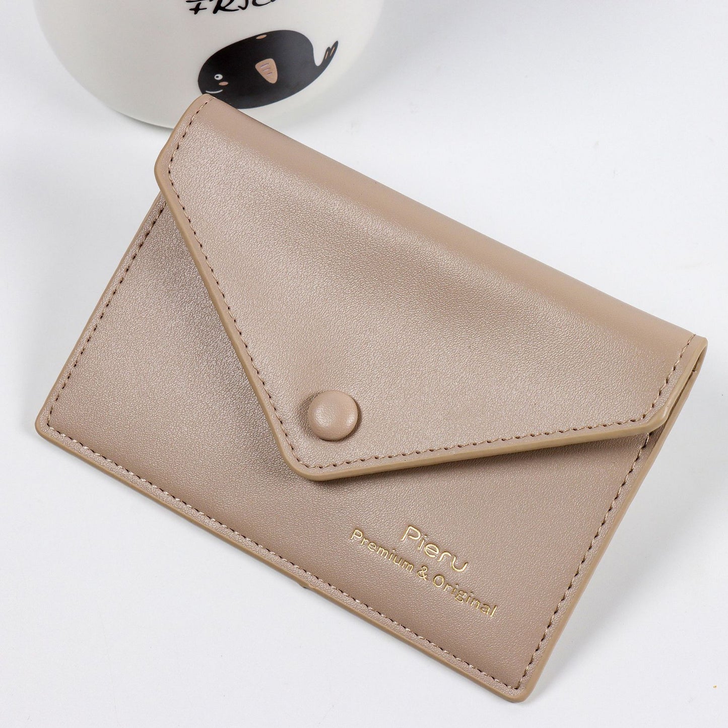 Creative Envelope Fashion Simple Texture Multiple Card Holder