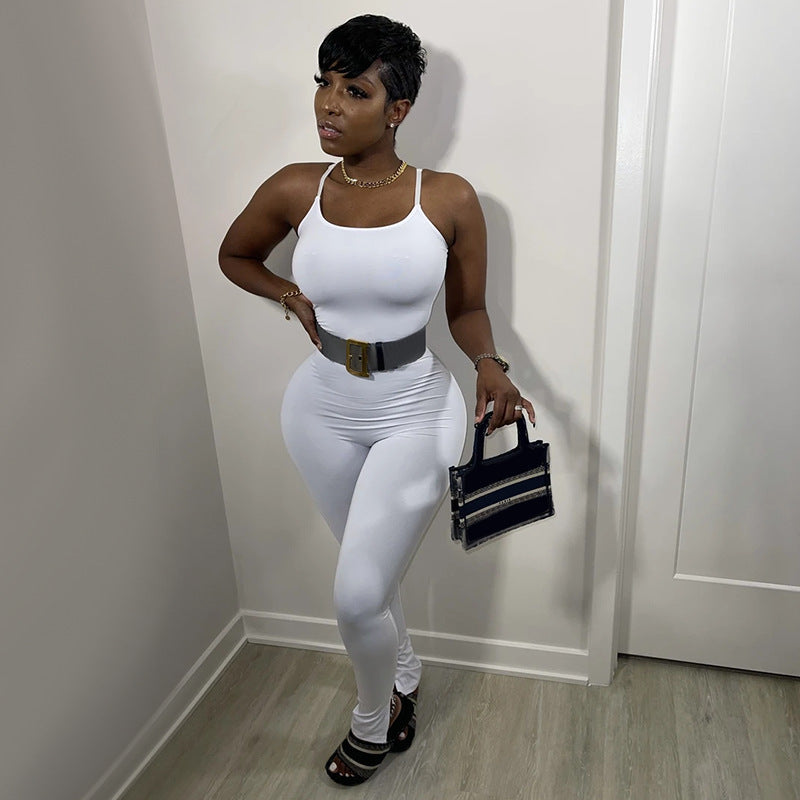 Women's Fashion Casual Solid Color Yoga Sports Clothing